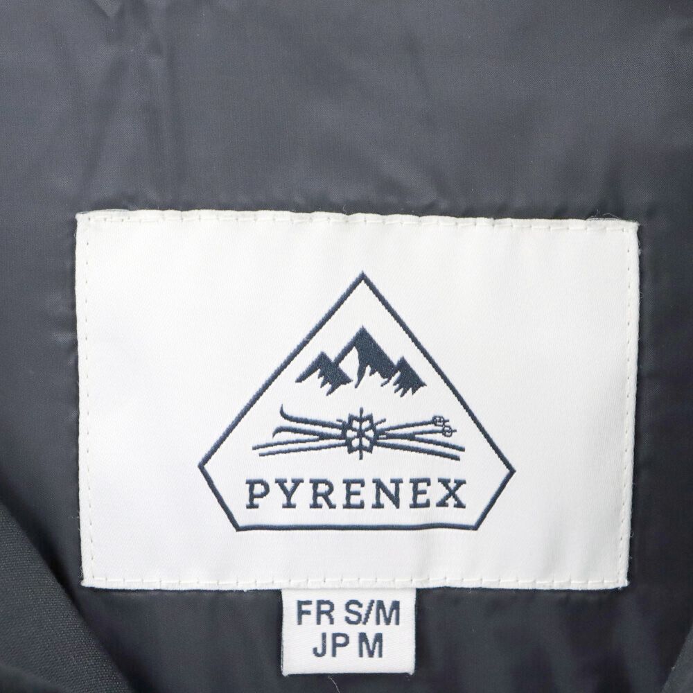 PYRENEX (ピレネックス) ANNECY ファー付き ロングダウンジャケット 