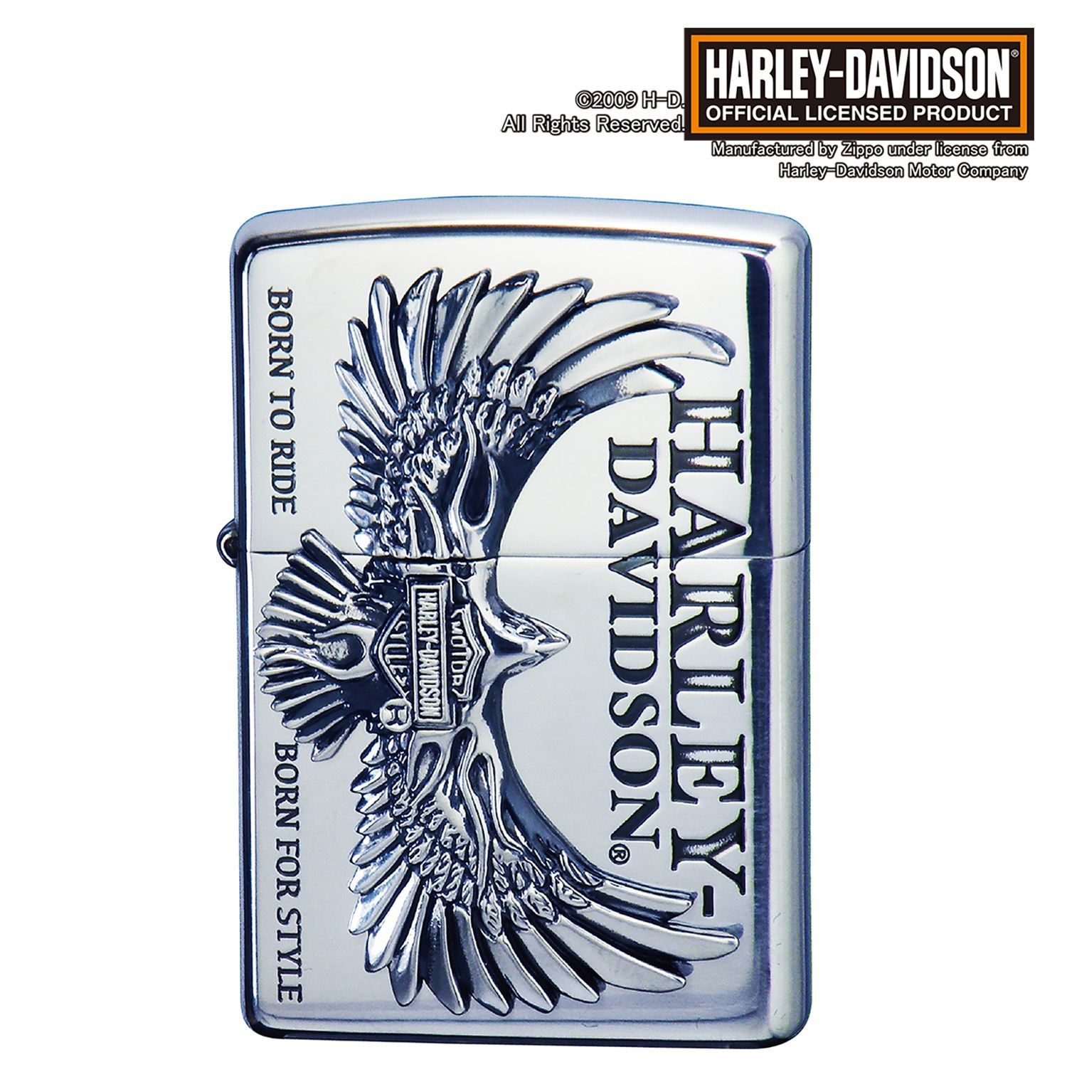 新品正規品】新成型 正規品 ZIPPO HARLEY-DAVIDSON HDP-76 ジッポー 