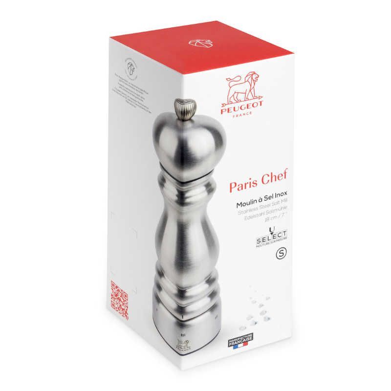 PEUGEOT ステンレスソルトミル パリ １８ｃｍ 32487