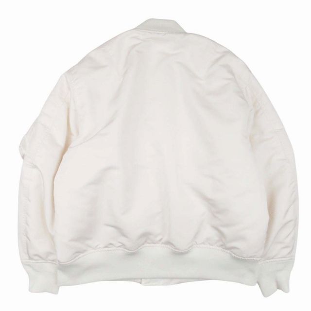 美品 22aw ハイク HYKE UNITED ARROWS別注 MA-1 リバーシブル ボンバージャケット フライトジャケット ミリタリー ブルゾン アウター L 美品 22aw ハイク HYKE UNITED ARROWS別注 MA-1 リバーシブル