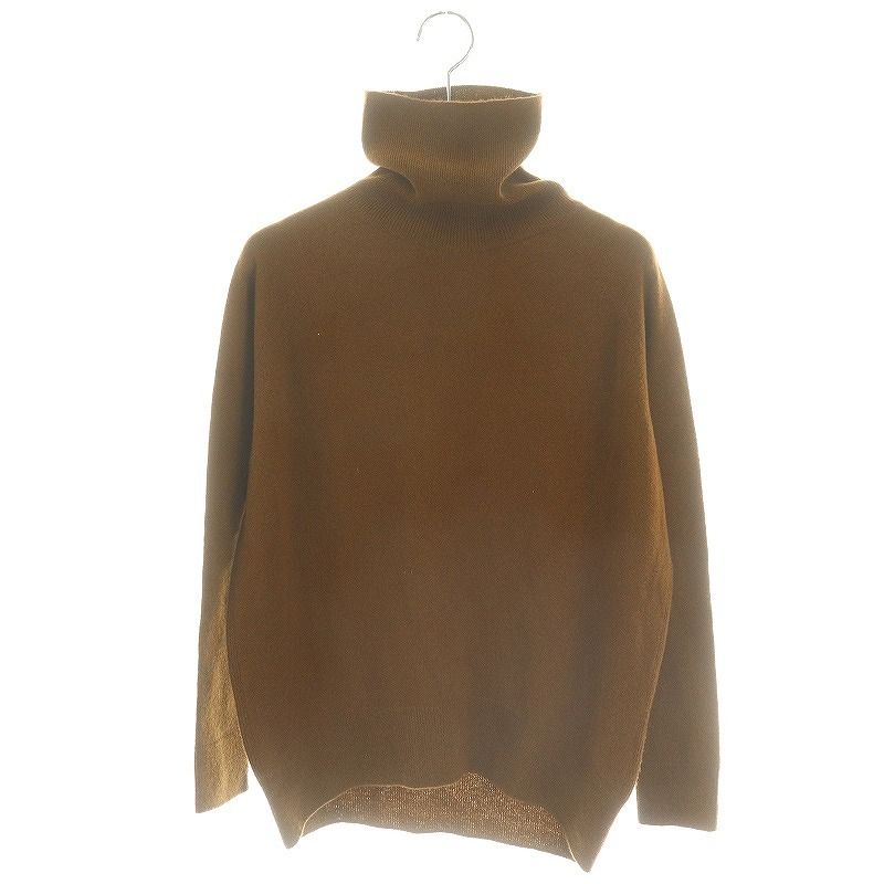 Deuxieme Classe *Light タートルネック ニット★ブラウン Deuxieme Classe *Light タートルネック ニット☆ブラウン