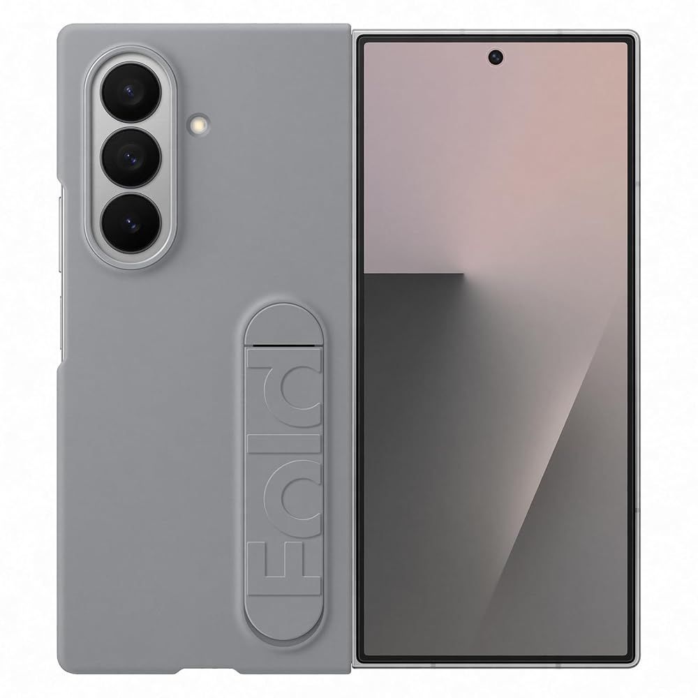 Samsung Galaxy Z F 7 Silicone Case|グレー|スマホケース|Samsung純正 海外純正品|EF-MF966
