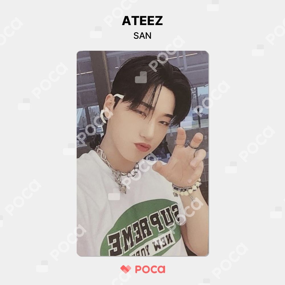 ATEEZ サン トレカ ATEEZ 2023 SUMMER PHOTOBOOK MD 公式 トレカ