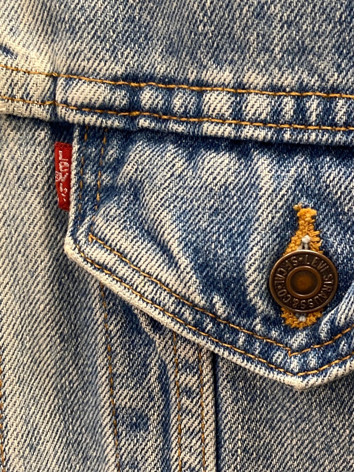 90s USA製 Levi'sリーバイス デニムジャケット M 527工場 imgrc0105771143.jpg