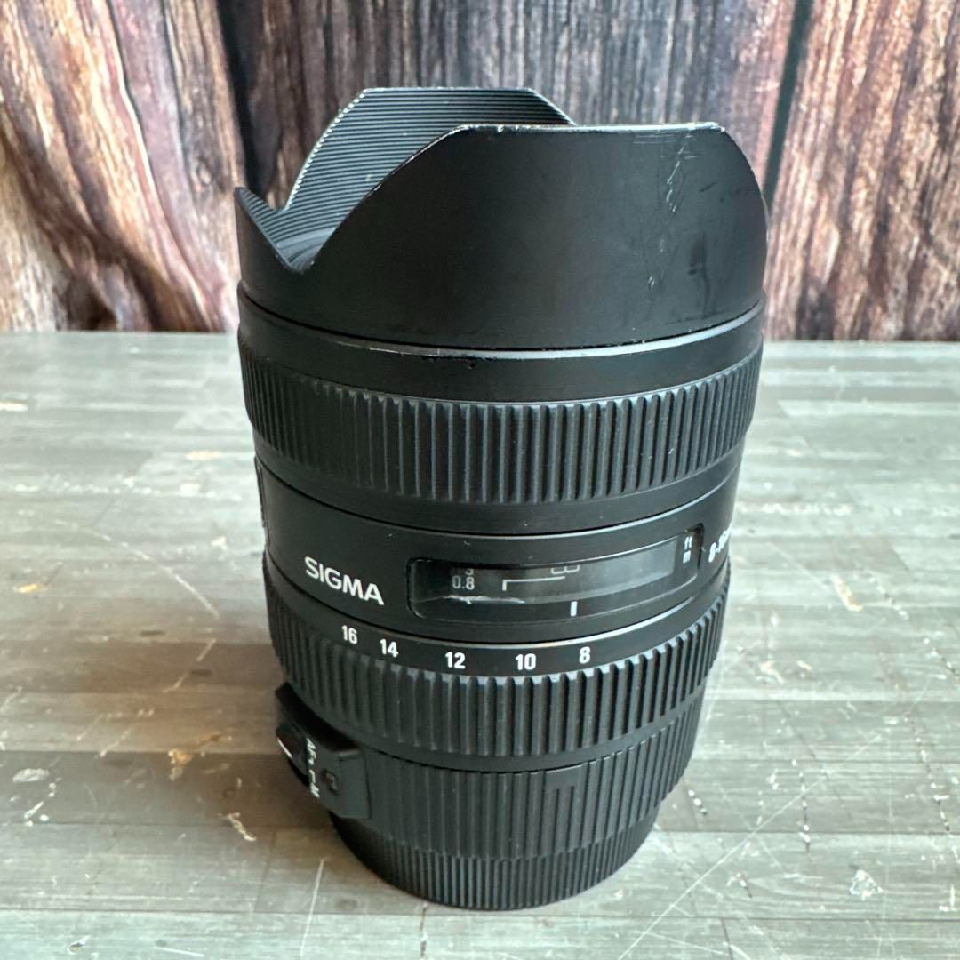 SIGMA EOS１６ｍｍ Ｆ４ ５ ６ＤＣ ＨＳＭ レンズ