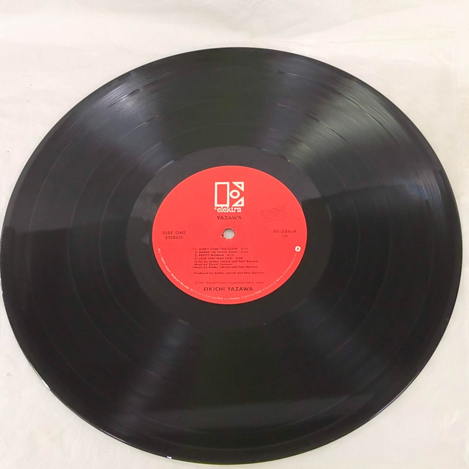 LPレコード1444】YAZAWA／矢沢永吉／Elektra／5E-536 - メルカリ