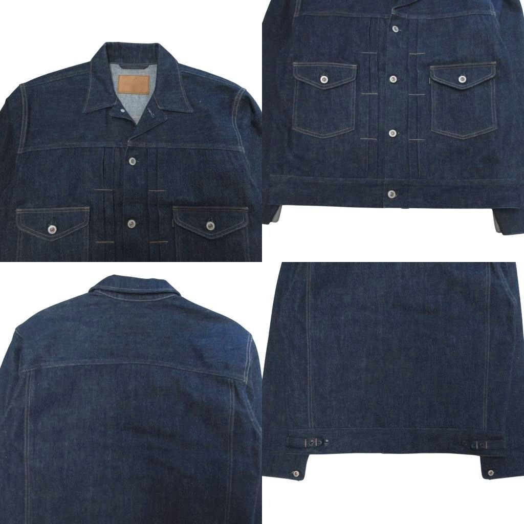 【美品】オールドジョー　デニムジャケット　Gジャン　サイズM相当 オールドジョー OLDJOE 極美品 OPEN COLLAR RANCH JACKET