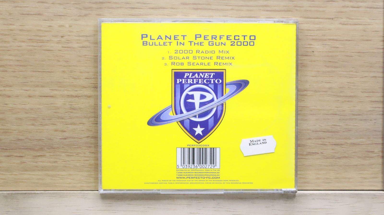 中古CD☆プラネット・パーフェクト/Planet Perfecto□ Bullet in