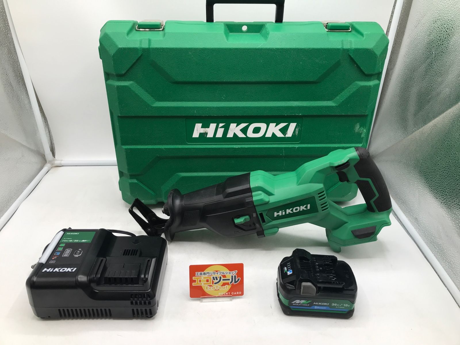 品 HiKOKI ハイコーキ 18Vコードレスセーバソー CR18DB XP ITE3678AJKKU エコツール岡崎岩津店 M02