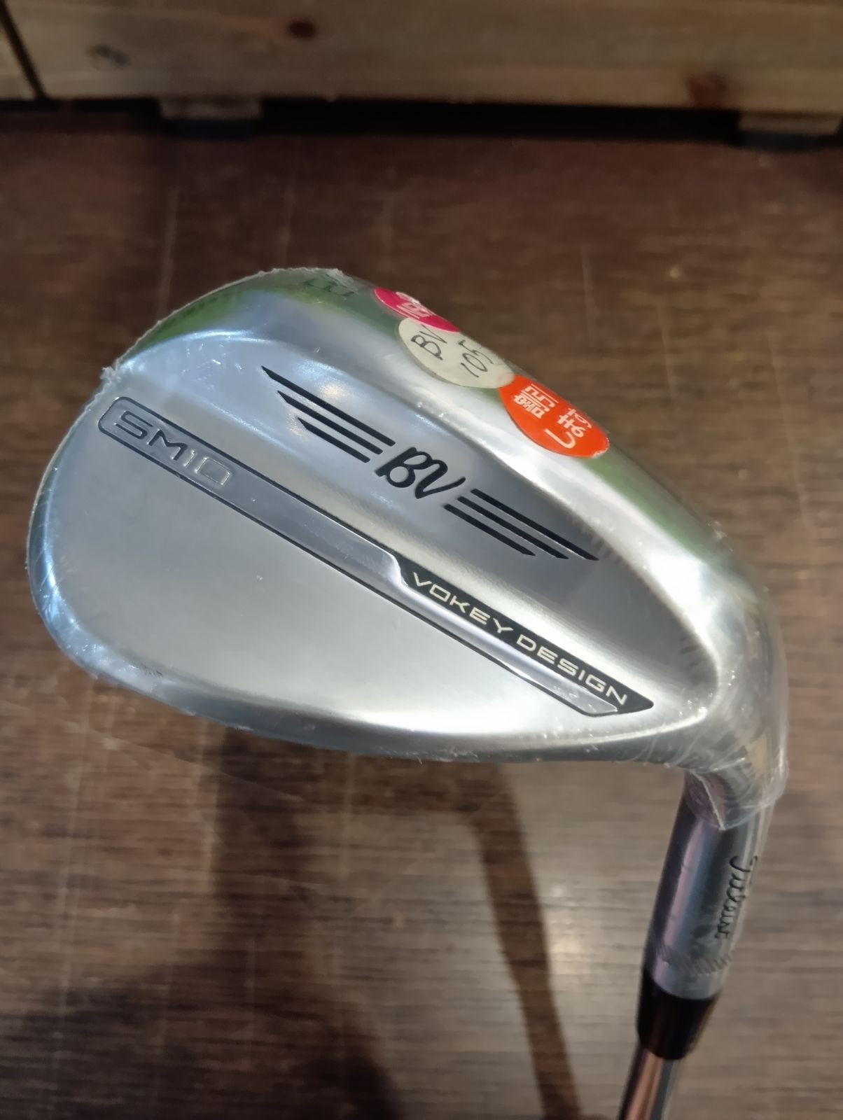 Wg ♥品 タイトリスト VOKEY SM10 58-10 S ウェッジ メンズ 右用 ツアークローム仕上げ BV105 スチールシャフト 日本正規品 2025年モデル 大崎店