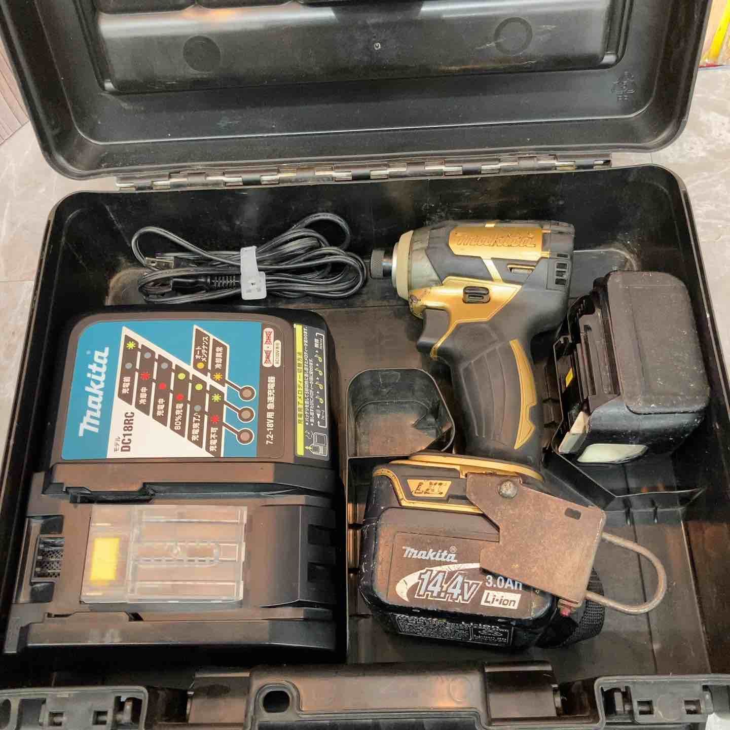 ◇マキタ(makita) コードレスインパクトドライバ 14.4V ゴールド ◇マキタ(makita) コードレスインパクトドライバ 14.4V ゴールド