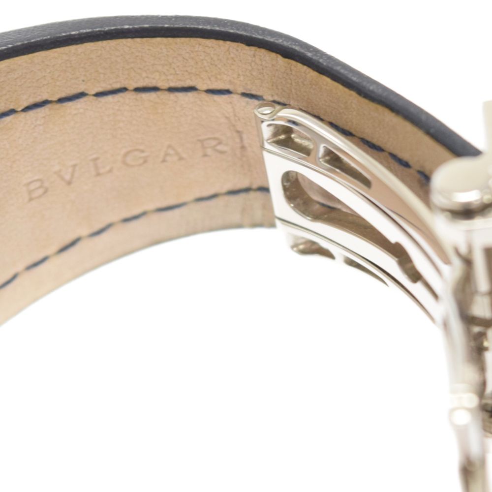 BVLGARI ブルガリ ×MASERATI ジェラルドジェンタ オクト マセラティ 自動巻き 腕時計 シルバー BGO45C3SLDCHQR