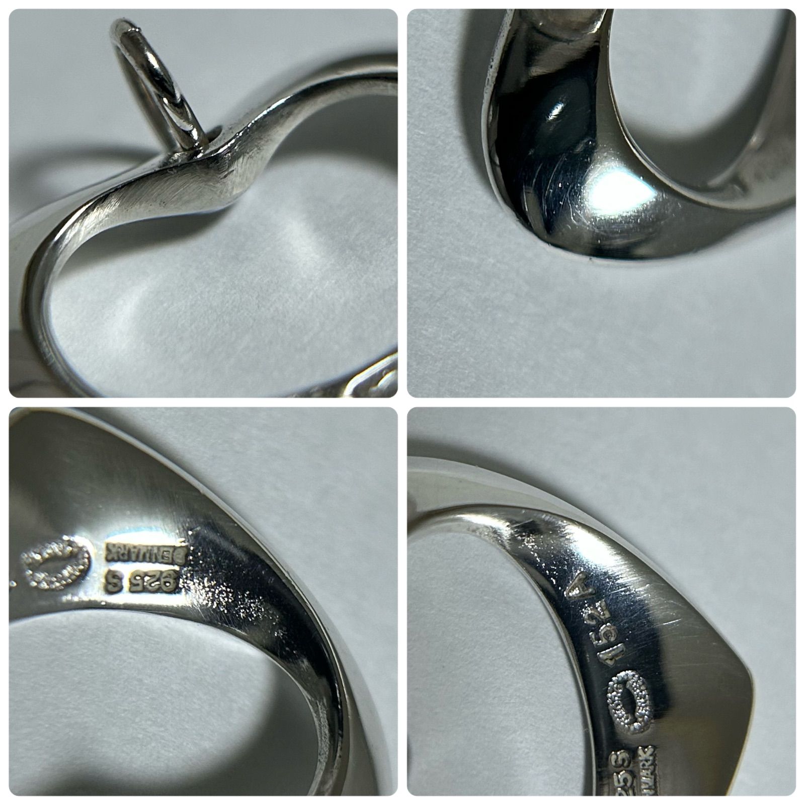 ジョージジェンセン ネックレス ペンダント トップ 152A ハート AG925