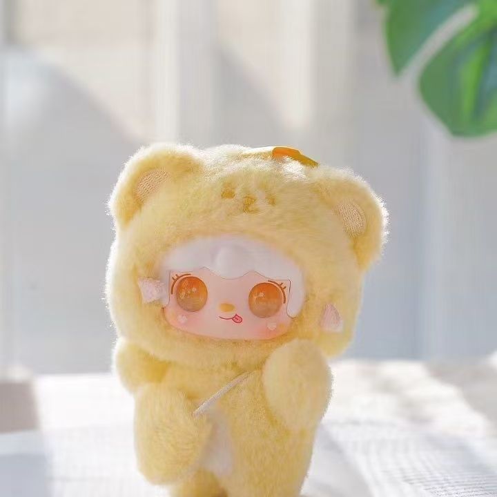 Yooki Bear V4 mini シークレット 黒 奥利奥小熊 ぬいぐるみ