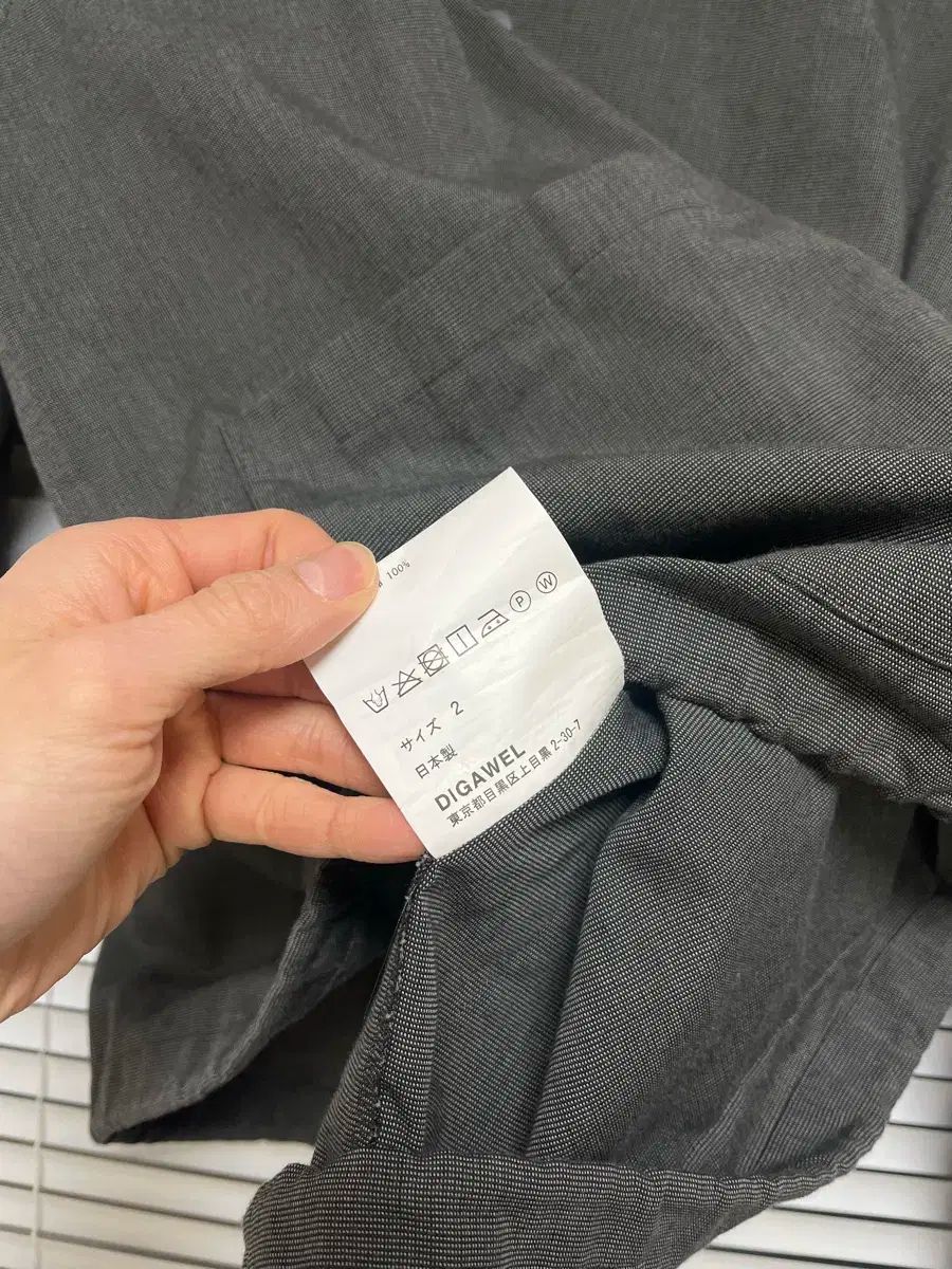 DIGAWEL/COACH L/S SHIRT JACKET (GRAY)