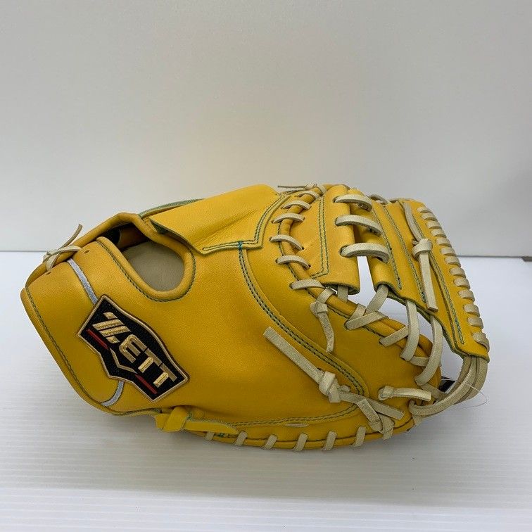 ZETT プロステイタス 硬式キャッチャーミット イエロー ZETT