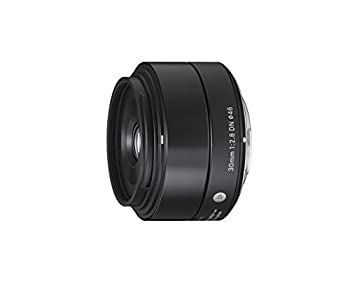 中古】(非常に良い)SIGMA 単焦点レンズ Art 30mm F2.8 DN ブラック ソニーE