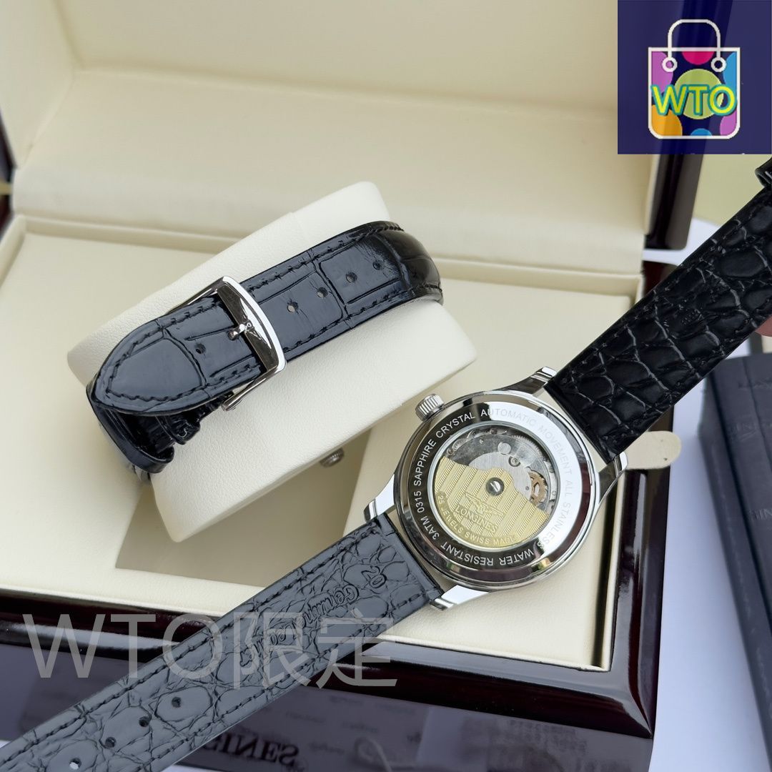 今日WTO】LONGINES ロンジン メンズ 大三針 自動機械腕時計-WTO