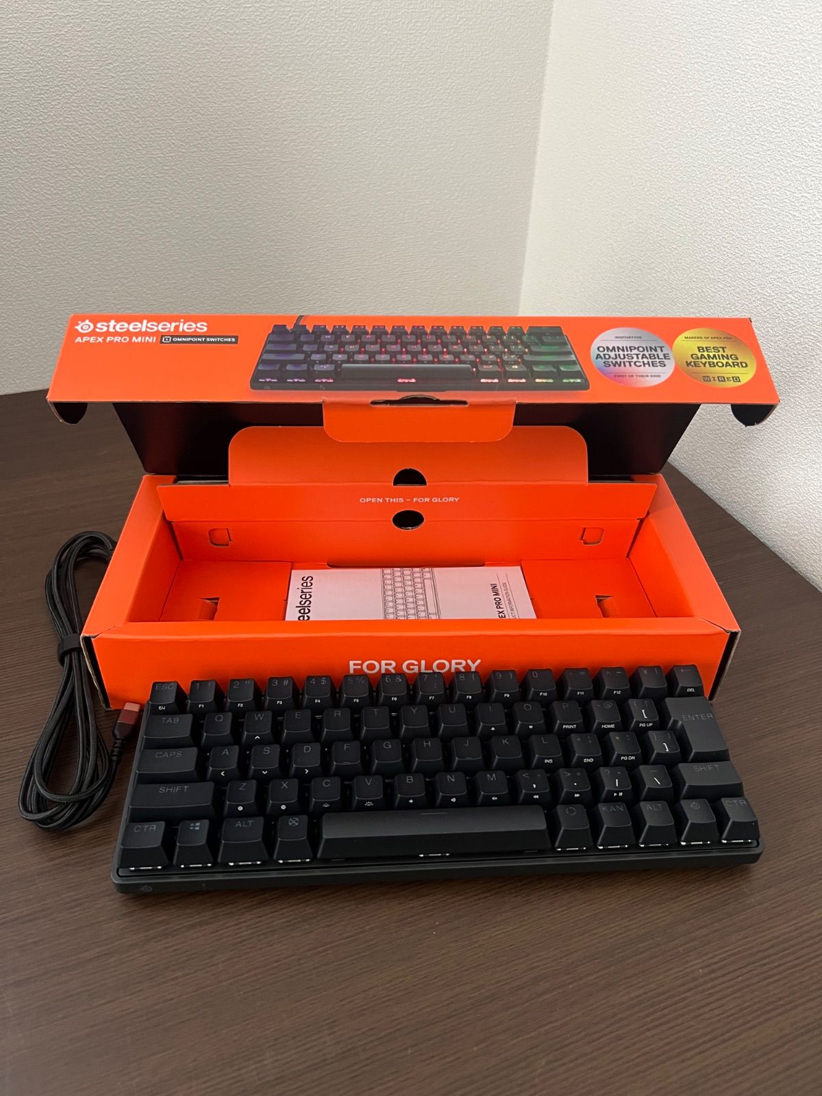 steelseries APEX PRO MINI 有線 US配列 ジャンク品 - メルカリ