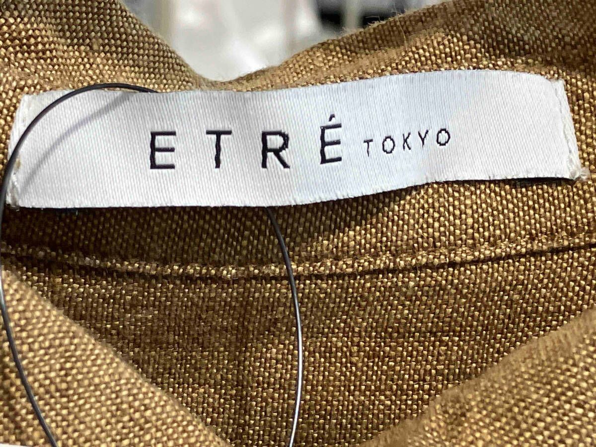 ETRE TOKYO エトレトウキョウ 2WAYシルエットリネンシャツ 長袖
