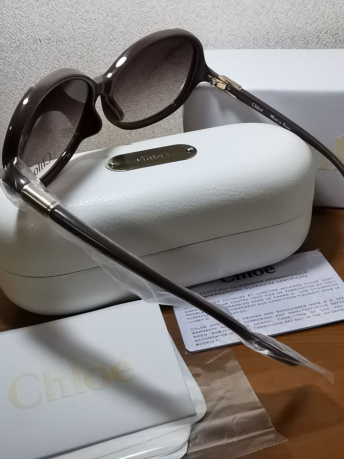 Chloe クロエ サングラス CL2278-C03 ブラウン系レンズ