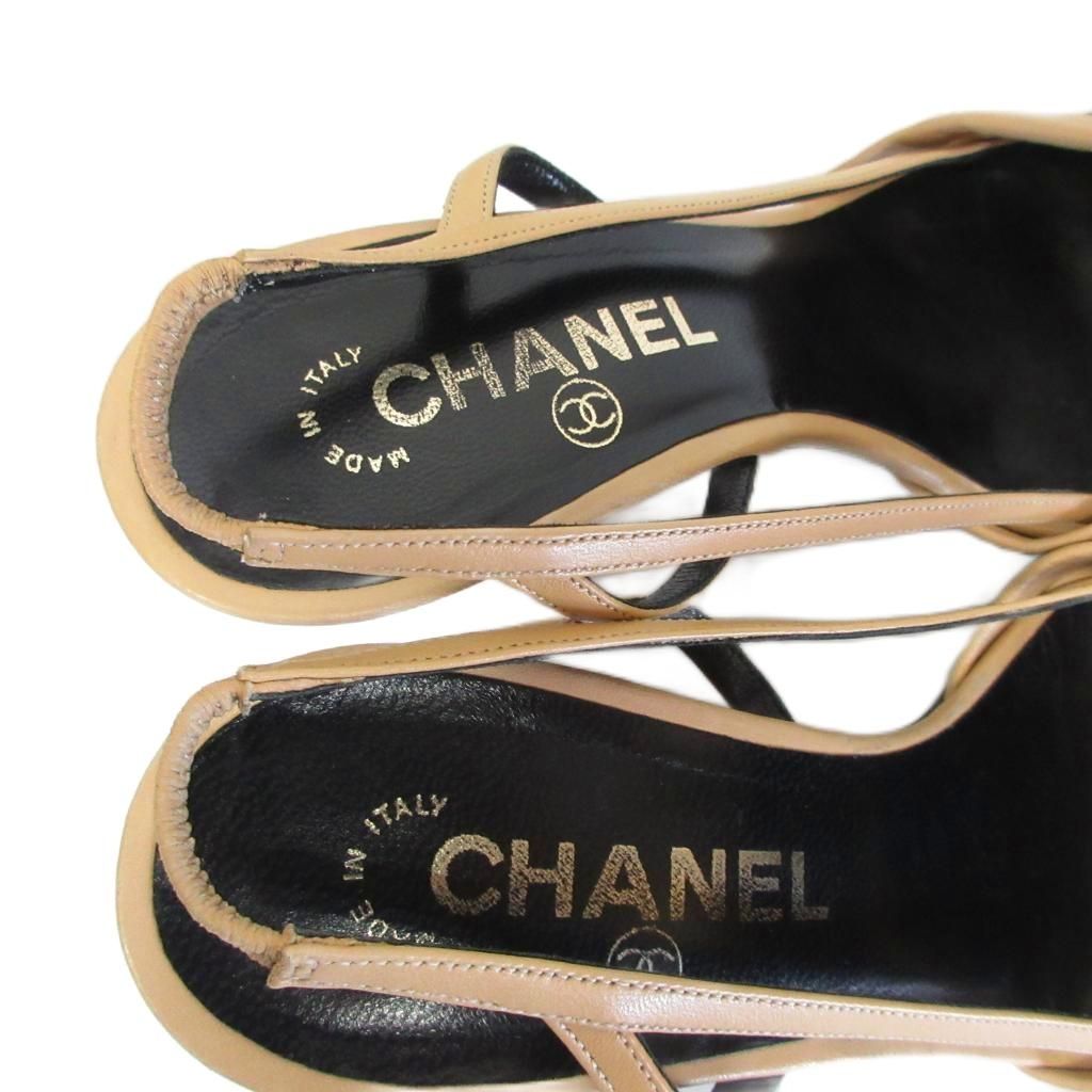 CHANEL サイズ表記「37C」23.5センチ　ブラック　パンプス CHANEL ブラック パンプス 美品 SALE‼️ - メルカリ