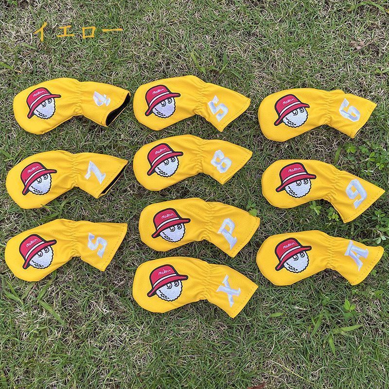 マルボンヘッドカバー Malbon Golf ゴルフクラブカバー 5個セット マルボンヘッドカバー Malbon Golf ゴルフクラブカバー 5個セット マル