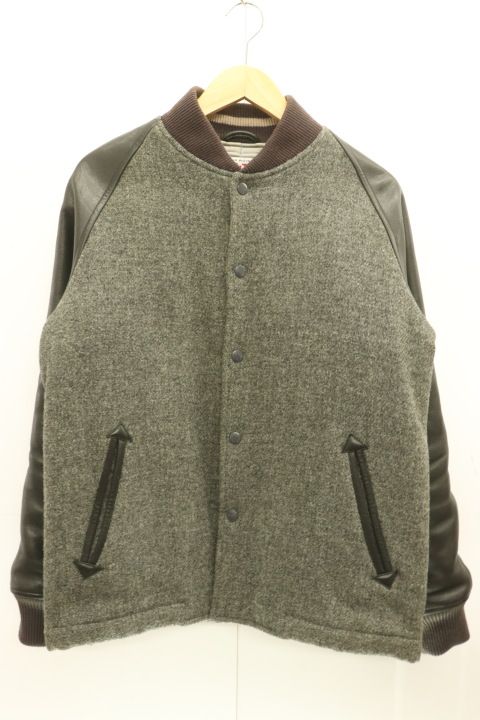 【中古】 Paul Smith メンズスタジャン M スタジャン Paul Smith M グレー 灰 無地