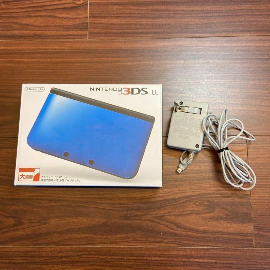 ニンテンドー3DS LL ブルー×ブラック 2912