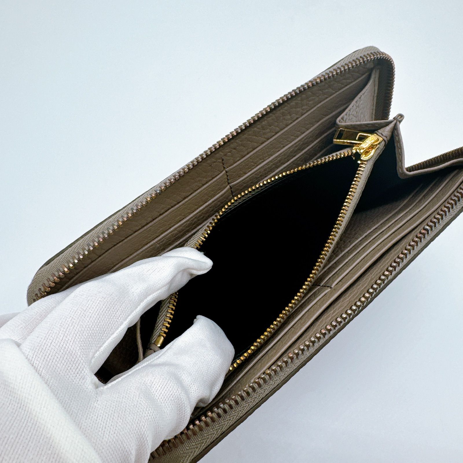 トムフォード ラウンドファスナー 長財布 TFロゴG金具 TOM FORD