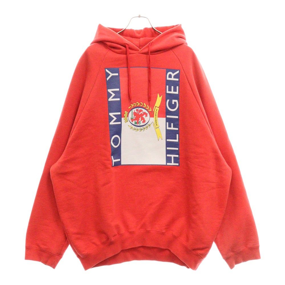 【Vetements ×  】18ss パーカー VETEMENTS（ヴェトモン） 18SS ×トミーヒルフィガー ダブルスリーブ