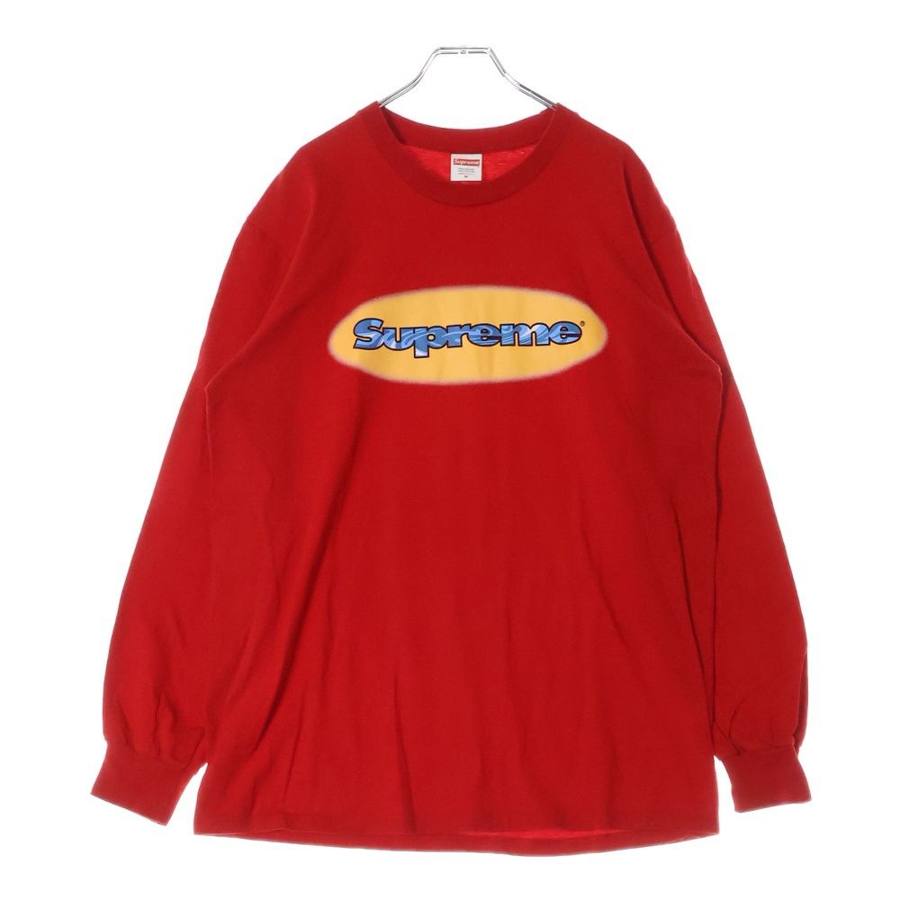 トップス Supreme 18SS ripple Is tee SUPREME (シュプリーム) 18SS Ripple Is Tee リップル ロゴ