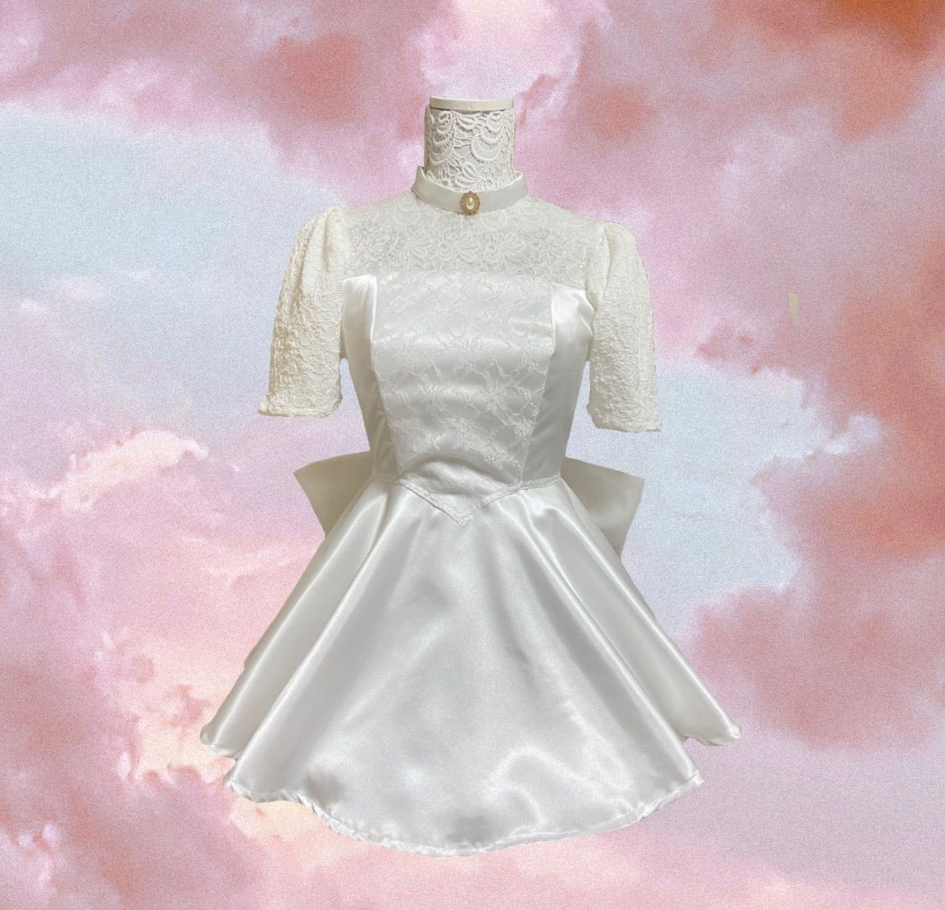 アイドル衣装 コンカフェ衣装 ウエディングドレス風 - メルカリ 