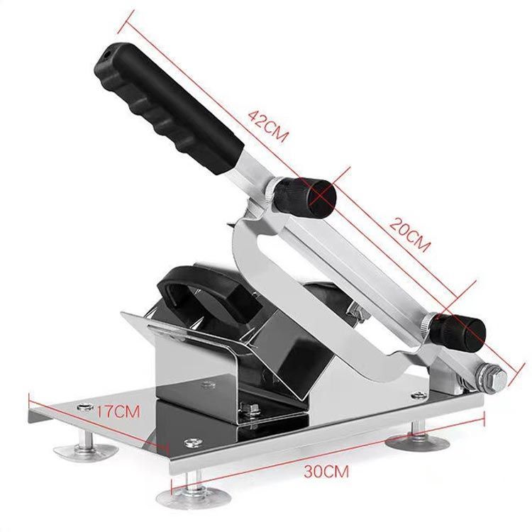 手動 業務用 0.3mm～8mm 冷凍肉スライサー ミートスライサー 肉