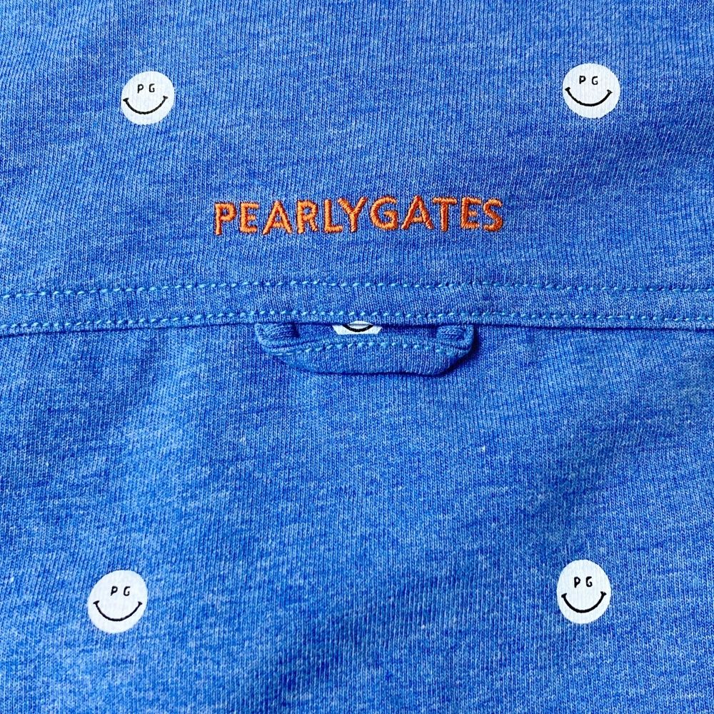 当店人気NO.1。 サイズ 0 PEARLY GATES パーリーゲイツ 半袖ポロシャツ ブルー系 240101470908 ゴルフウェア レディース ストスト