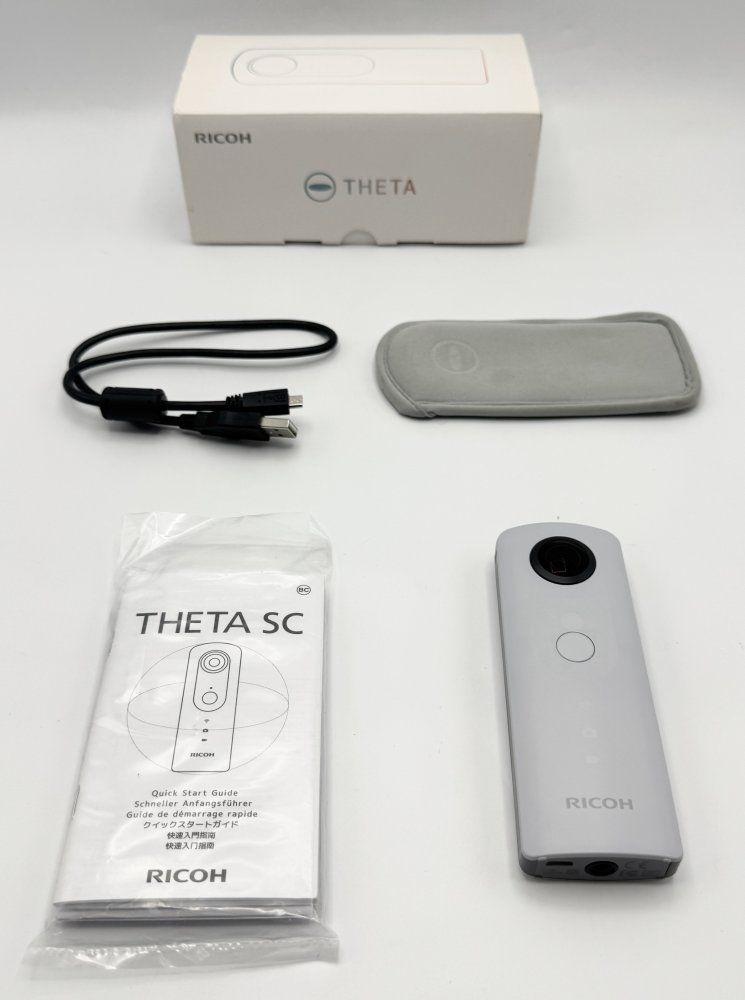 RICOH 360度カメラ RICOH THETA SC (ホワイト) 全天球カメラ