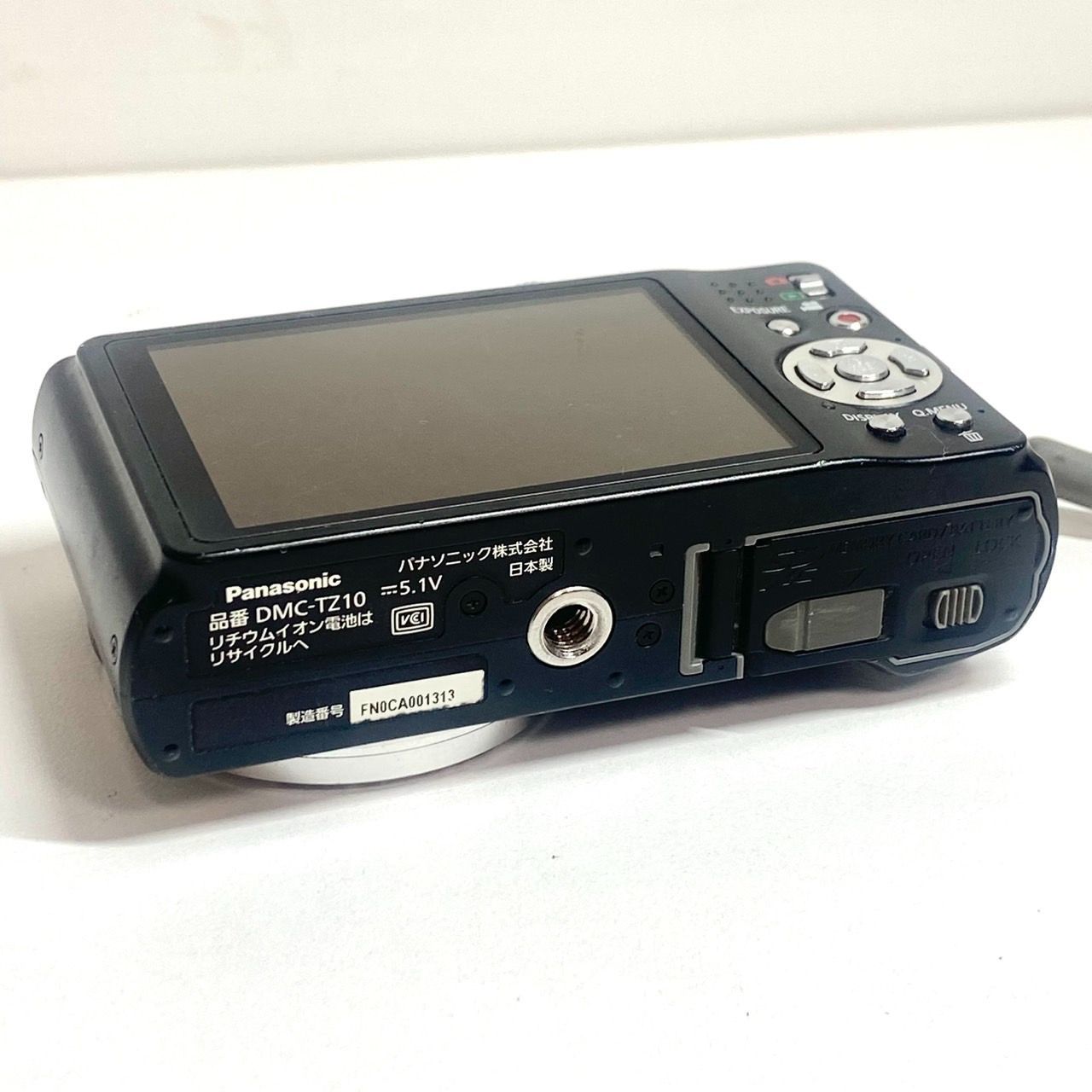 中古LUMIX DMC-TZ10 パナソニック コンパクトデジタルカメラブラック Amazon | パナソニック デジタルカメラ ルミックス ブラック DMC