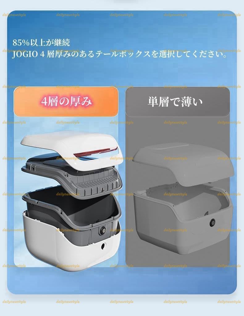 人気推薦◆自転車リアボックストップボックス自転車ボックス取り外し