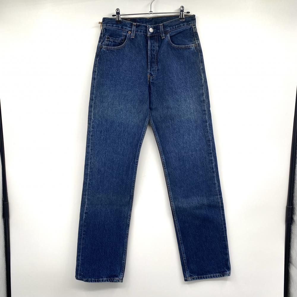 【】90s LEVI'S501 ボタン裏275 デニムパンツ デッドストック フランス製 W30 リーバイス[17]