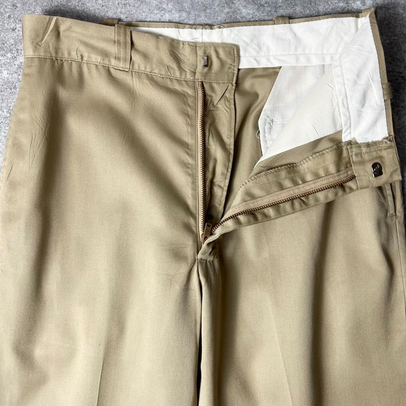 70s US ARMY アーミーチノ チノパン w36 アメリカ軍 実物 90e5764d83f53fa98d0e43c602ea30