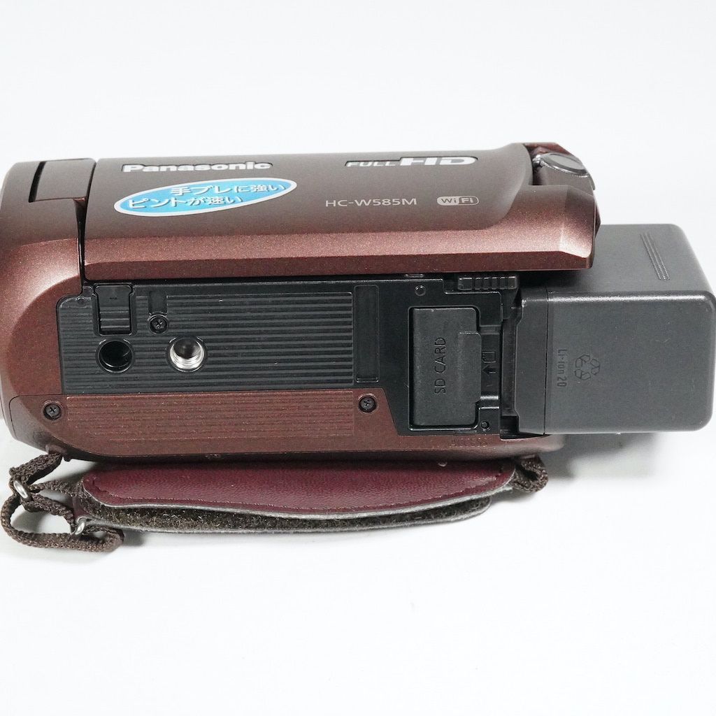 Panasonic パナソニック HC-W585M ブラウン 動作OK 返金保証 /2124