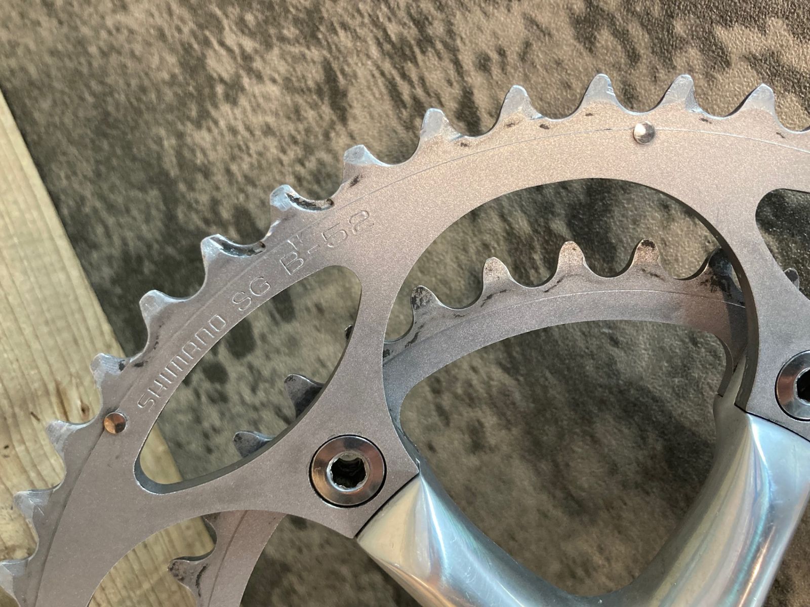 SHIMANO ULTEGRA FC-6500 52-39Tクランクセット SHIMANO 「シマノ」 ULTEGRA FC-6500 52-39T 170mm クランク
