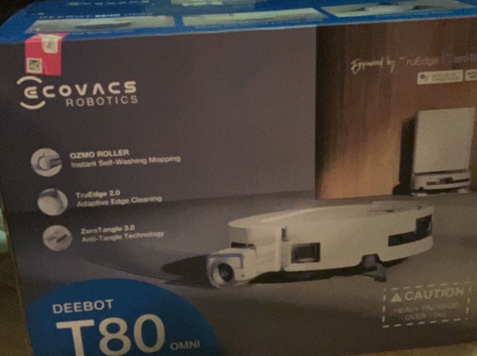 エコバックスECOVACS DEEBOT T80 OMNI ロボット掃除機 自動掃除機 掃除ロボット マッピング機能 自動ゴミ収集 水拭き お掃除