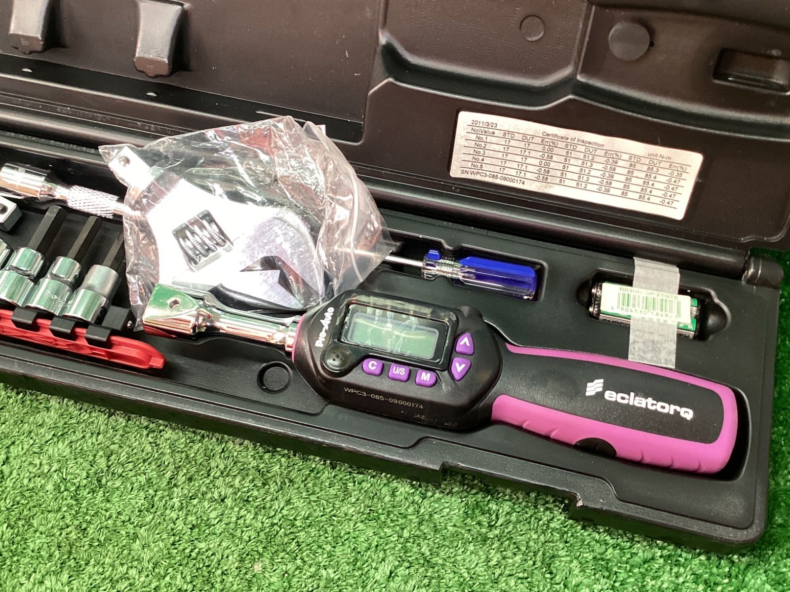 真作保証 Pro-Auto 3|8 DR.14PC.デジタルトルクレンチセット 14PC WPC-085SET | IT9BJUWMEH9C