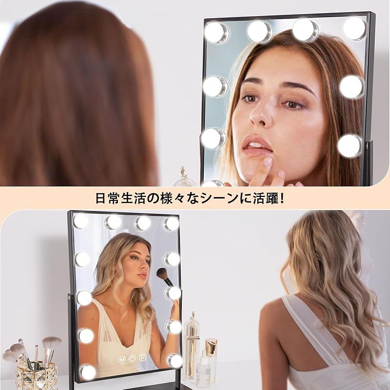 12個ハリウッドLED電球付き