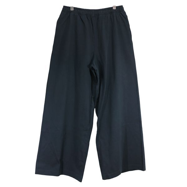 Acne Studios アクネストゥディオズ ロゴスタンプスウェットパンツ FN-UX-TROU000036 CK0121- ボトムス サイズM ブラック ワイド イージーパンツ サイズM mayz