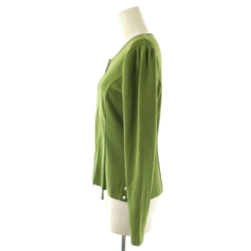 【極美品】近年モデル Rene パール ニット ジップアップ カーディガン ルネ Rene（ルネ） パールスライダージップアップカーディガン 6412890