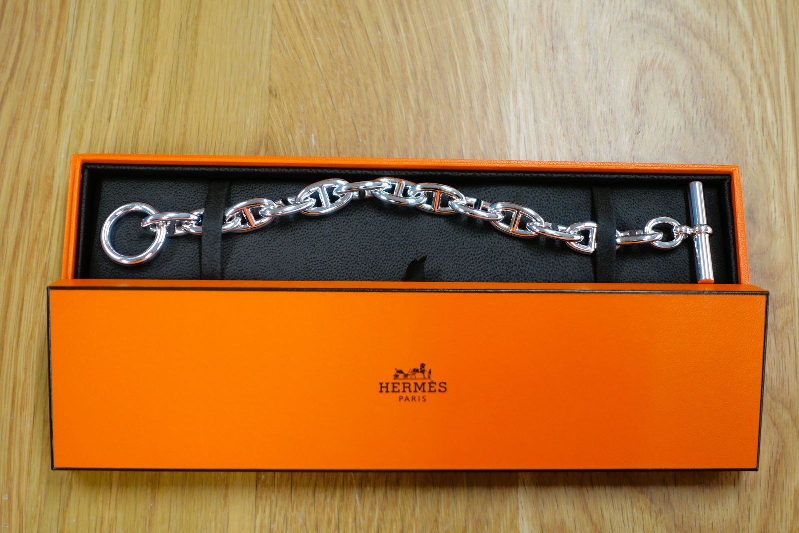 HERMES【新品・未使用・直営店仕入】エルメス シェーヌダンクル GM 