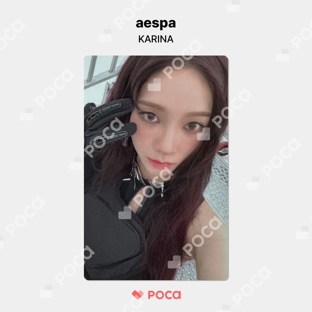 aespa カリナ トレカ Whiplash APPLEMUSIC 公式 トレカ - メルカリ