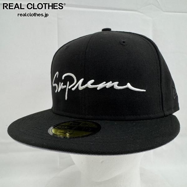 帽子 18aw Supreme Classic Script New Era cap Supreme SUPREME シュプリーム 18AW ×NEW ERA Classic Script